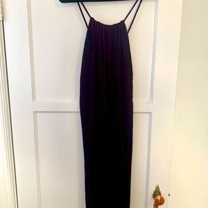 REFORMATION-IRVING VELVET COCKTAIL DRESS